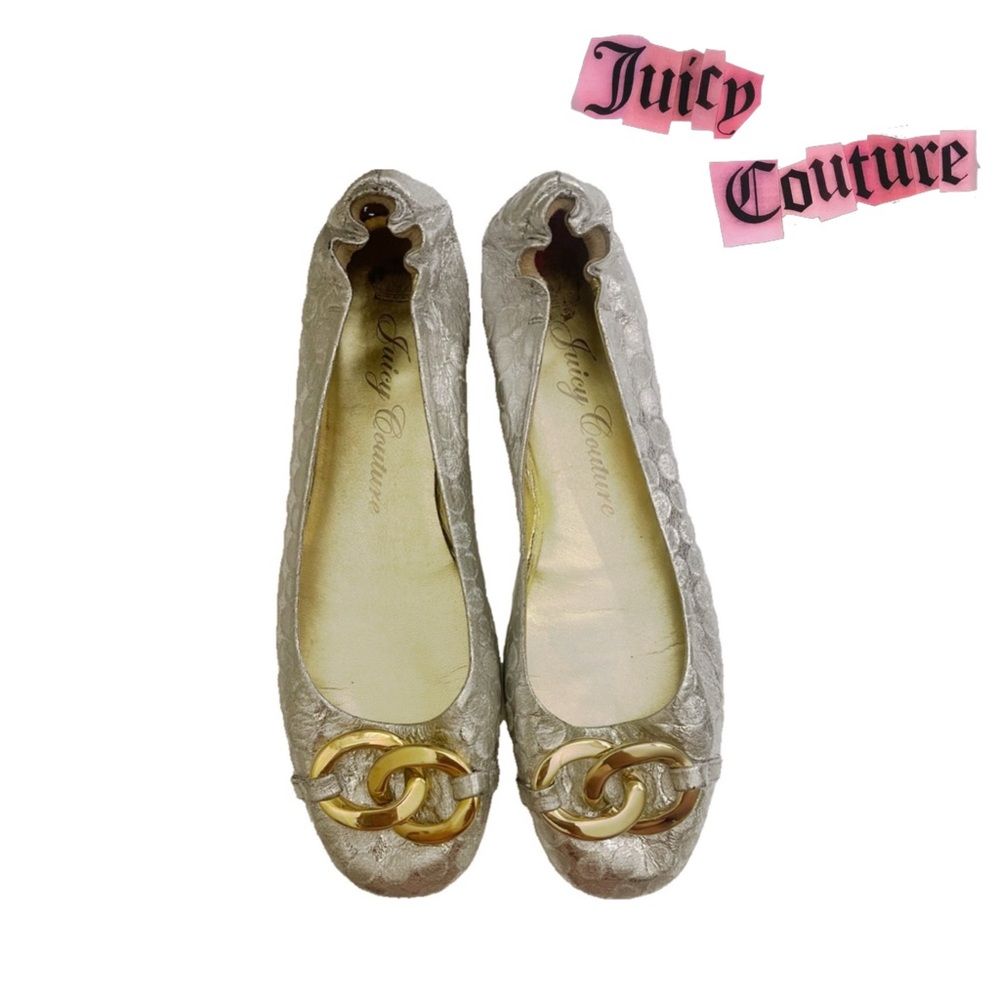 Vintage Juicy Couture EDITH flats size 10